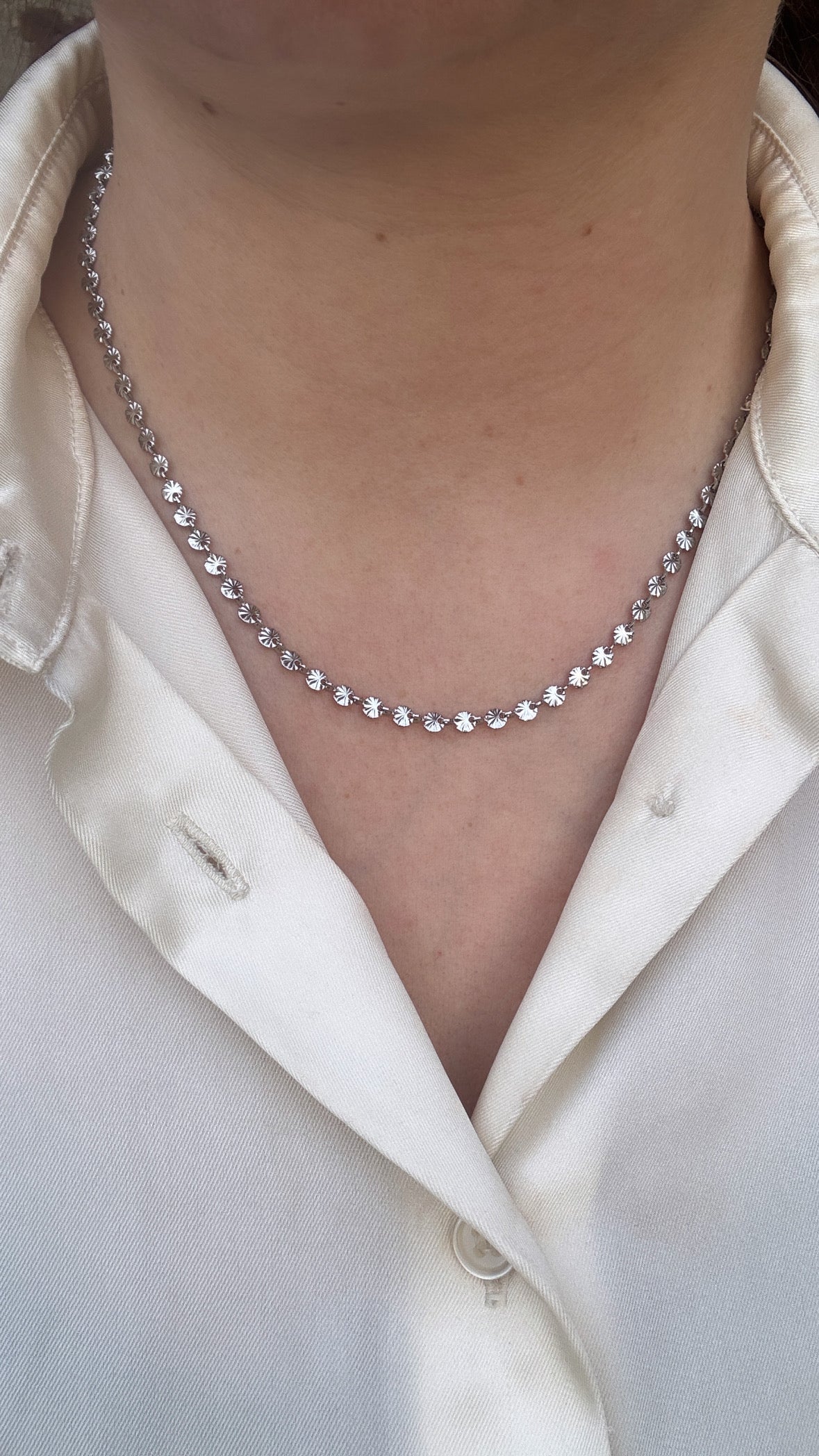 Zilverkleurige sieraden