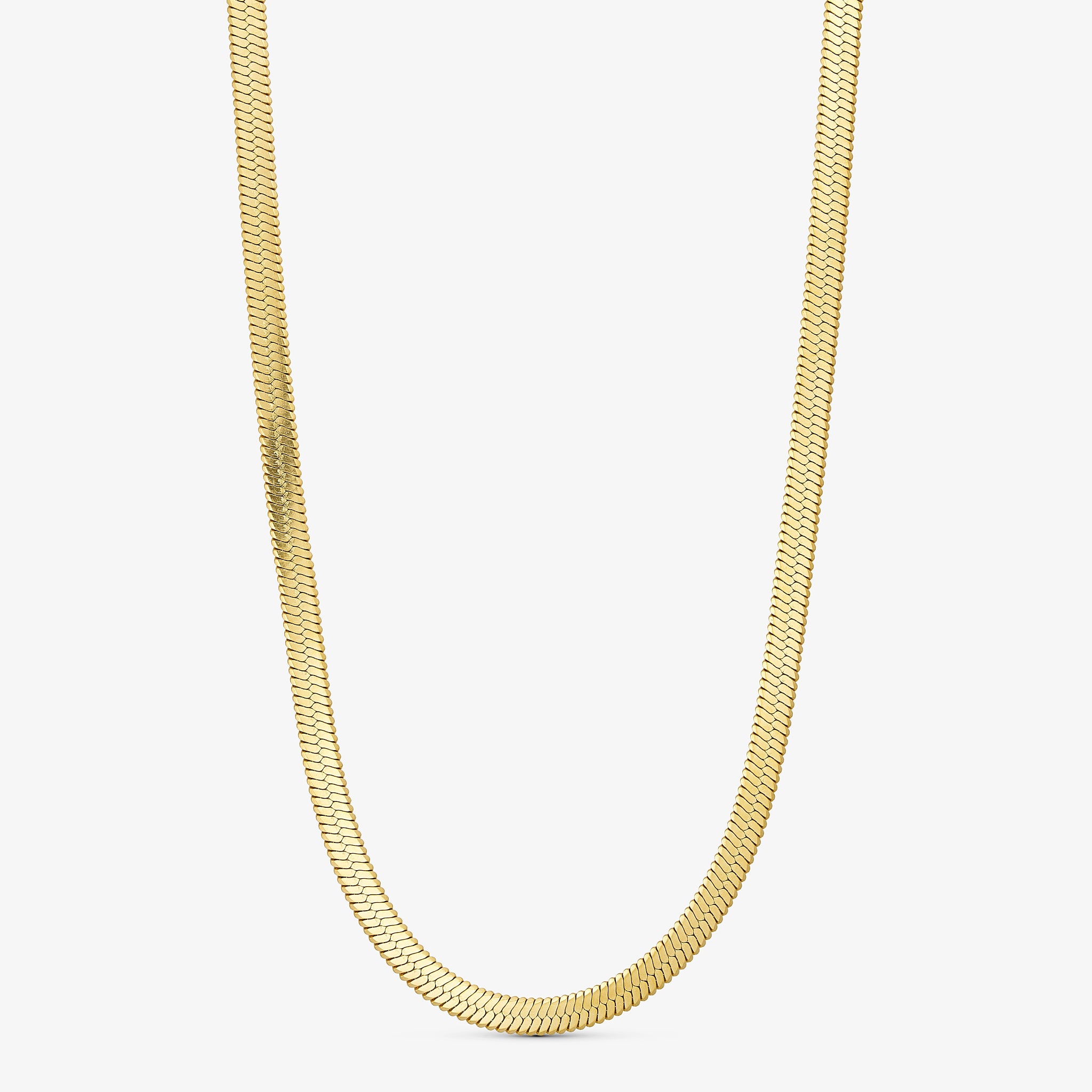Wolff Jewelry Kleo Big Necklace 5 mm Halskæder 18 karat guldbelagt