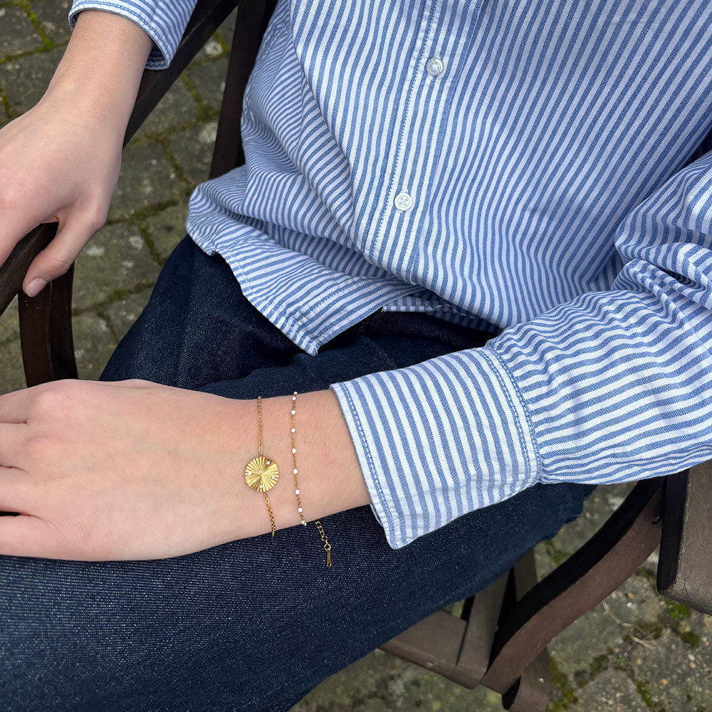 Wolff Jewelry Lovely Bracelet Armbånd Hvid