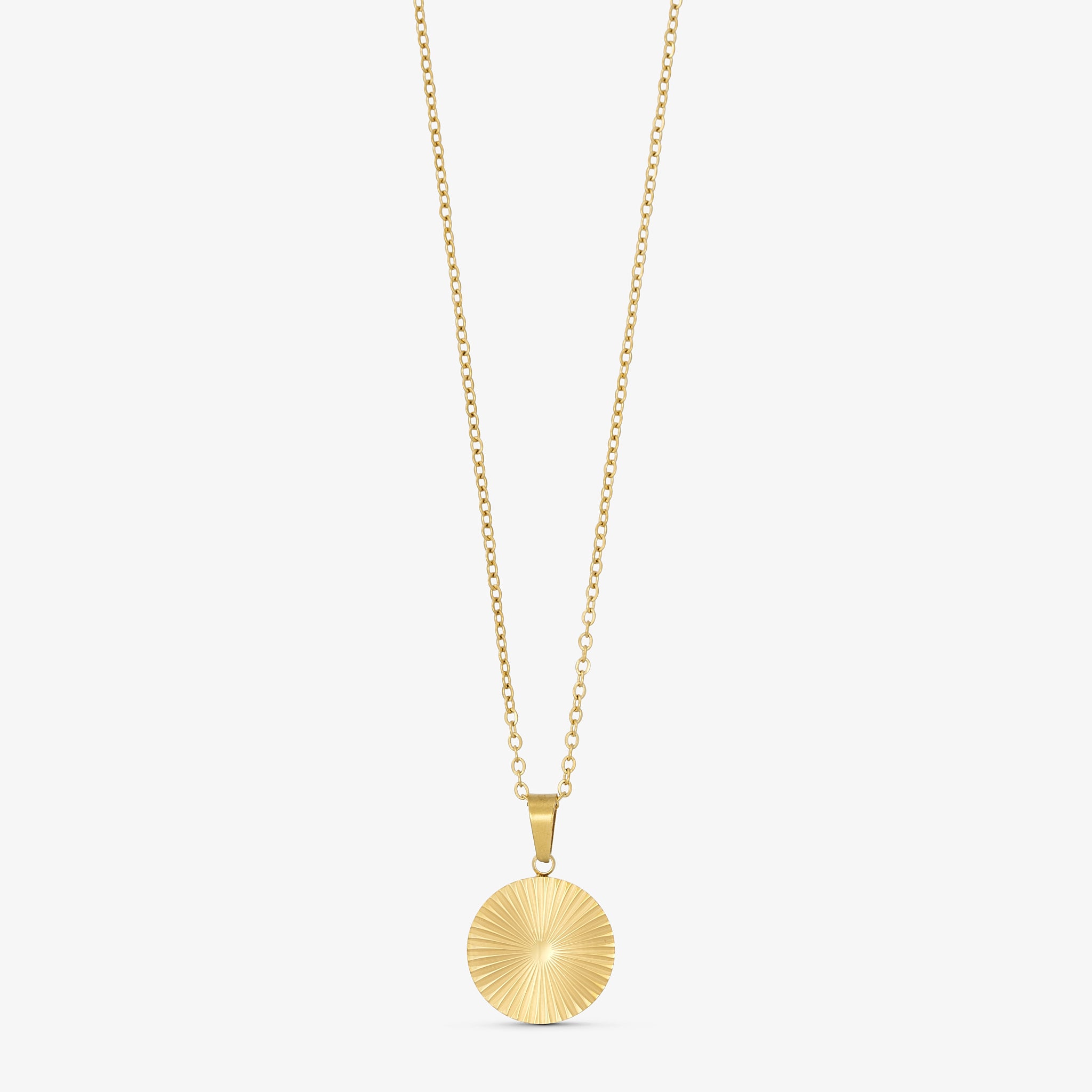 Wolff Jewelry Sunny Mini Necklace Halskæder 18 karat guldbelagt