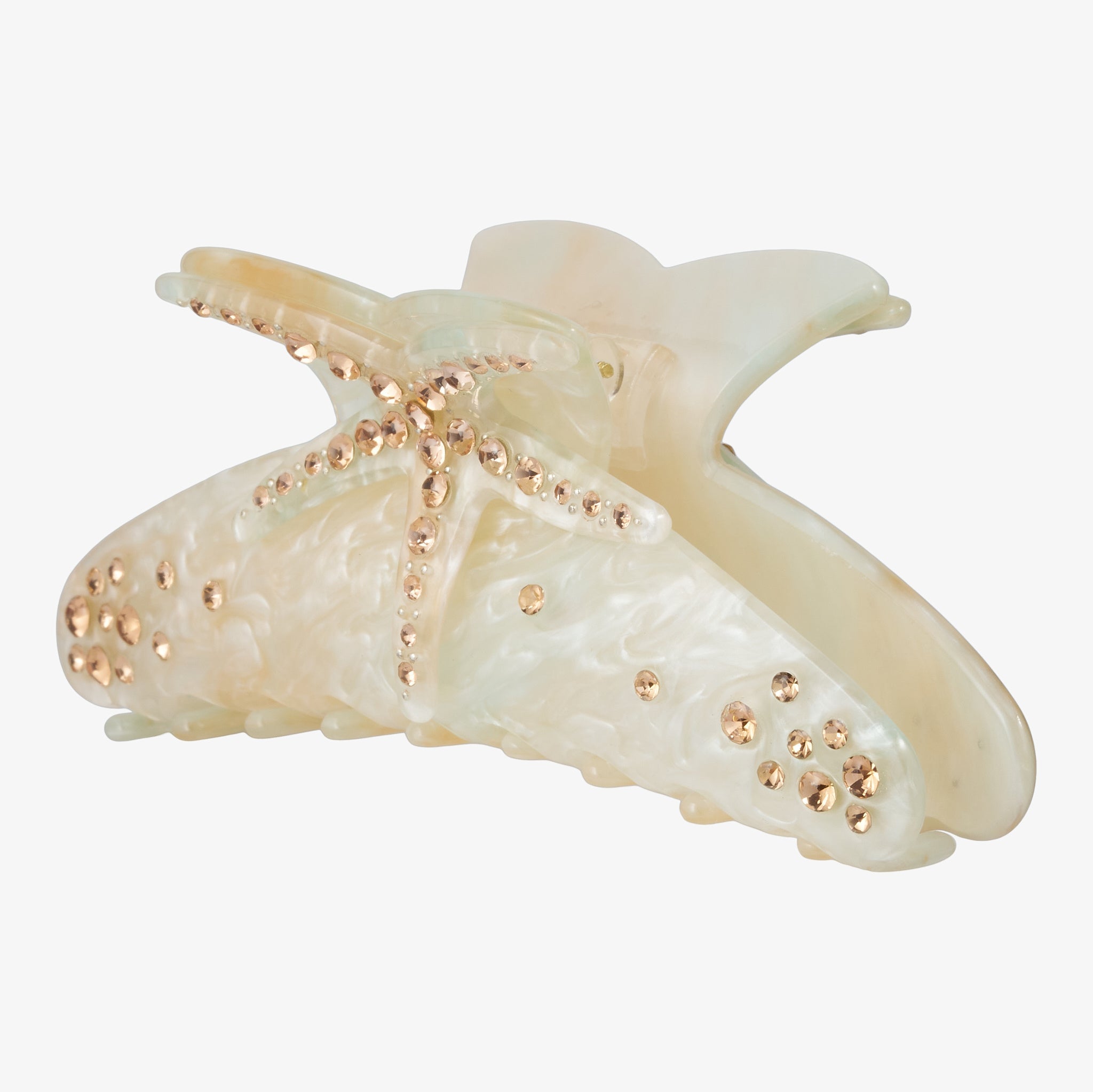 Wolff Jewelry Hairclip w. shell Hårspænder Hvid