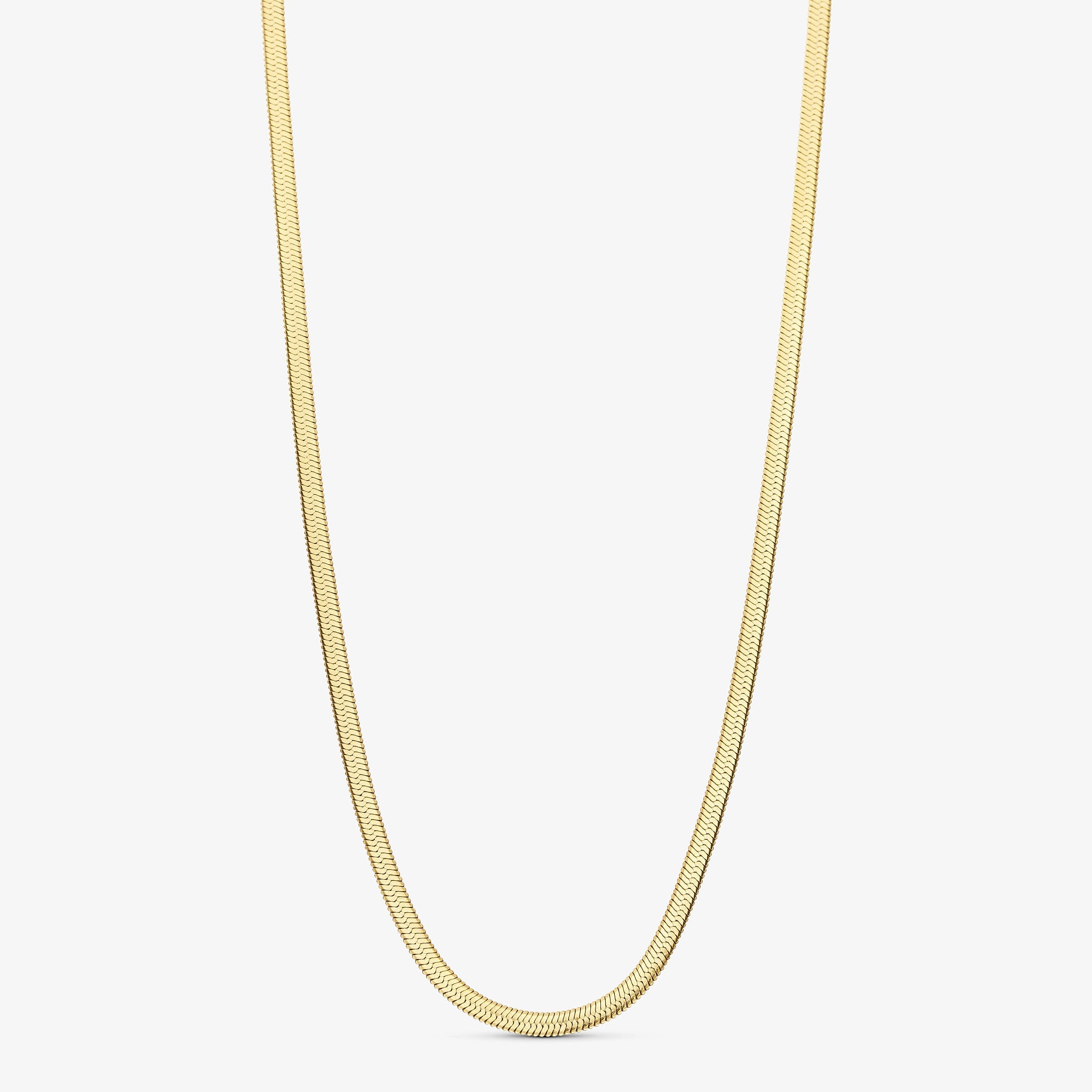 Wolff Jewelry Kleo Necklace Long 3mm Halskæder 18 karat guldbelagt