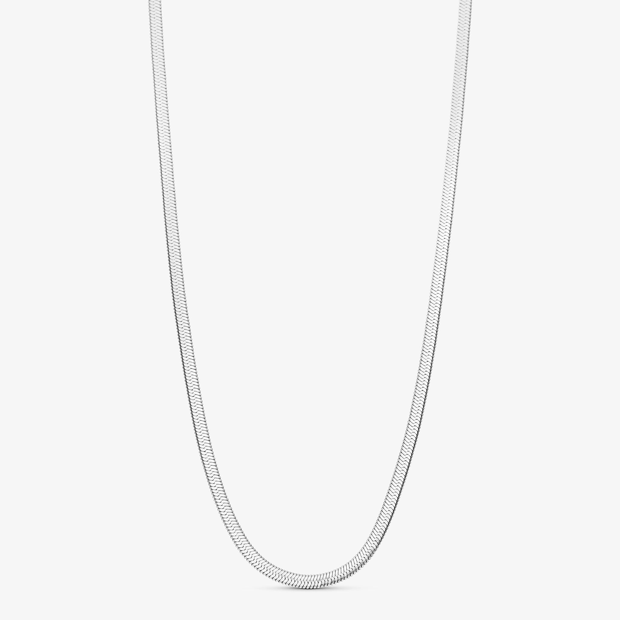 Wolff Jewelry Kleo Necklace Long 3mm Halskæder Sølvfarvet