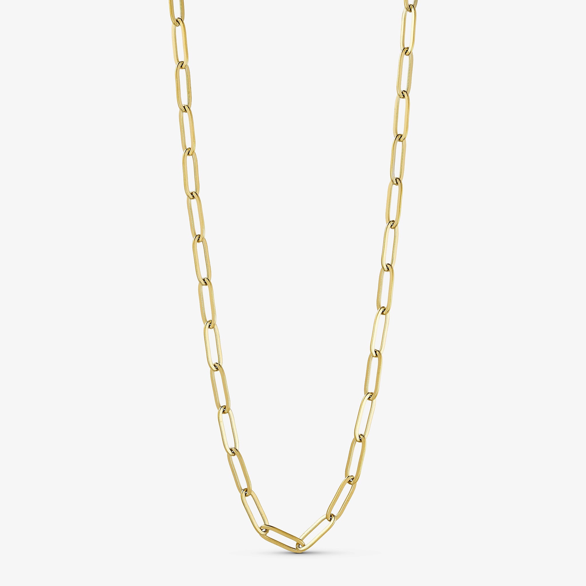 Wolff Jewelry Mini Chain Charm Necklace Halskæder 18 karat guldbelagt