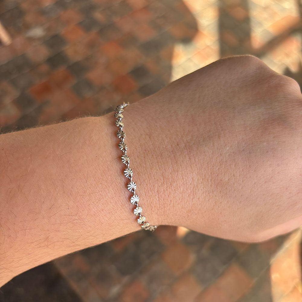 Wolff Jewelry Sunny Chain Bracelet Armbånd Sølvfarvet