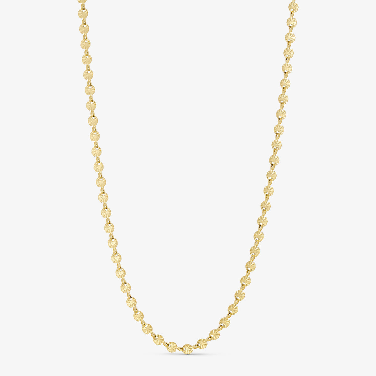 Wolff Jewelry Mini Chain Charm Necklace - Gold